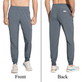 1 x RAW Customer Returns BAYGE Men s Jogging Bottoms Running Trousers Quick Drying Waterproof Breathable Lightweight Sports Trousers Hiking Trousers Training Trousers Outdoor Running Track Trousers with Zip Pockets Gray S - RRP €19.66