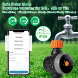 1 x RAW Customer Returns Johgee WiFi Irrigation Controller with Hub, Smart Sprinkler, Computer Irrigation, Garden Lawn Control Irrigation System, Automatic Watering, Rain Delay, Manual Control - RRP €47.99