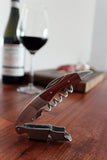 1 x RAW Customer Returns BARVIVO Professional corkscrew wine opener from Barvivo - a wine bottle opener for beer and wine bottles. Waiter s knife made of stainless steel and natural rosewood - RRP €17.8