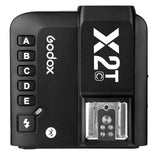 1 x RAW Customer Returns Godox X2T-C flash trigger for Canon 2.4G Wireless, 1 8000s HSS, with 5 group buttons, Bluetooth connection, Quick Lock hot-Shoe - RRP €62.0