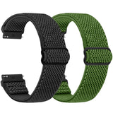 1 x RAW Customer Returns SHIJZWD 16mm 18mm Quick Release Elastic Watch Band Adjustable Nylon Sport Breathable Watch Strap for Men Women - RRP €21.6