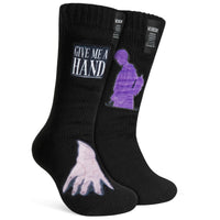 20 x RAW Customer Returns Wednesday Women s Non-Slip Socks Wednesday Addams, Women s Winter Sock Slipper, Women s Gift One Size Black Hand  - RRP €1032.0