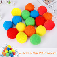 9 x Brand New TOPJOWGA Water Bombs Set Splash Balls, 30 Pieces Water Bombs Reusable, Balls a Game for Water Fun, Ball for Children a Game for Water Fun for Children, Garden, Pool - RRP €161.01