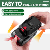 1 x RAW Customer Returns YSDZ Compatible with Bosch Multitool, BOSB18C Battery Adapter for Batteries 18V BAT609 BAT610 BAT618 BAT619 Convert to AL1810 AL1830 Battery, Portable Power Mount Converter Battery Adapter, For C Multitool - RRP €20.99