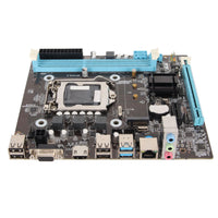 1 x RAW Customer Returns H81 Gaming Motherboard, LGA 1150 Micro ATX PC Motherboard, Dual Channel DDR3 M.2 NVMe NGFF PCIe Slot Support for I3 I5 I7 for E3 V3 for Celeron G Series - RRP €61.26