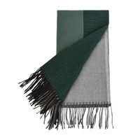 3 x Brand New EROSTIMO Women s Scarf Checked Double Sided Scarves for Women Shawl Wraps with Tassels Soft Reusable Dark Green  - RRP €82.8