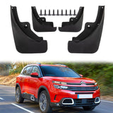 1 x RAW Customer Returns Psler Car Mud Flaps Mudguard Splash Guard Kit for Aircross C5 - RRP €42.68