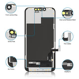 1 x RAW Customer Returns Hoonyer Display for iPhone 13 LCD Replacement Screen 6.1 inch, for iPhone 13 A2631 A2634 A2635 , Touch Screen Digitizer with complete tools - RRP €49.99