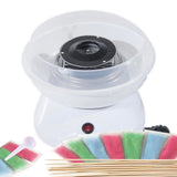 1 x RAW Customer Returns SIDRAL Cotton Candy Machine 10 Sticks 10 Sugar Units, Easy Use for Adults, Cotton Candy Machine White  - RRP €41.76