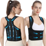 1 x RAW Customer Returns ABERE Straight Back Support, Posture Correction, Women s Back, Men s Back Support Belt, Posture Corrector, Breathable and Adjustable, Relieve Back Pain - RRP €36.32