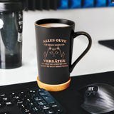 1 x RAW Customer Returns Joymaking farewell gift for colleagues coffee mug, farewell gift mug with saying - All the best for your new job - farewell gift job change for friend, black - RRP €20.99