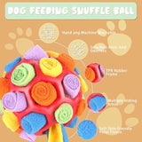 3 x Brand New Sniffing ball for dogs, sniffing toy for dogs, intelligence toy for dog ball, smell training dog ball, washable interactive dog toy ball, dog snack ball, foraging instinct training - RRP €63.51