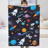 3 x Brand New Soft Warm Blanket, Space Children s Blanket, Flannel Space Astronaut Blanket for Toddler Birthday Gift Sofa Sofa Decoration 130 x 150cm... - RRP €61.2