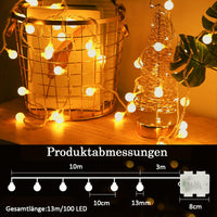 4 x RAW Customer Returns LED fairy lights outdoor, 1000 LED 30m fairy lights indoor warm white 8 modes with remote control and timer, IP44 waterproof outdoor fairy lights Christmas tree fairy lights Christmas decoration - RRP €133.04