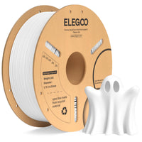 1 x RAW Customer Returns ELEGOO PLA Filament 1.75 1KG White, PLA Plus Filament for 3D Printer, Dimensional Accuracy - 0.02mm, 3D Filament Spool, for Most 3D Printers - RRP €19.99