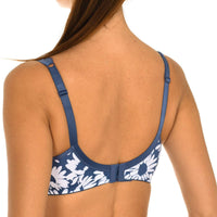 1 x RAW Customer Returns Dim Women Soutien-Gorge Avec Armatures Generous Classique BH, Imprime Marguerite, 90D - RRP €34.99