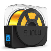 1 x RAW Customer Returns SUNLU Filament Dryer Box, Upgraded 3D Printer Filament Dryer with Fan, Storage Box for 3D Printing Filament 1.75, PLA PETG ABS TPU Filament Dryer Box, S1 Plus, Black - RRP €40.02