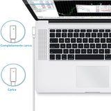 1 x RAW Customer Returns Zasunky Charger for MacBook Pro 85W, Mags Safe 1, Compatible with Mac Pro 13 inch 15 inch 2009 2010 2011 2012 to Mid 2012, Charger USB in L-Tip Magnetic for A1278 A1281 A1286 A1290 A1297 - RRP €21.6