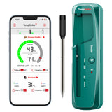 1 x RAW Customer Returns ThermoPro TempSpike 150M Smart Wireless Meat Thermometer, IP67 Waterproof Kitchen Thermometer with Bluetooth for Oven, Fryers, Grilling, Smoking and BBQ - RRP €52.86