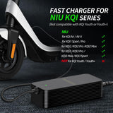 1 x RAW Customer Returns Prodrocam 53.5V 2A charger for NIU KQi3, 46.8V battery charger for NIU KQi3 Pro KQi3 Max KQi3 Sport KQi2 Pro electric scooter accessories - RRP €25.0