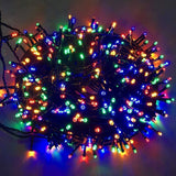 1 x RAW Customer Returns Avoalre Christmas Lights 40M 300 LED, Garland Lights Battery Operated String Lights 8 Modes 4 Colors Waterproof IP44 for Outdoor Indoor Party Wedding Garden Home, Red Yellow Blue Green - RRP €33.65