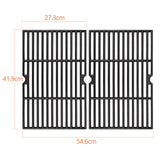 1 x RAW Customer Returns Denmay 41.9 x 54.6cm cast iron grill grate replacement parts for Tepro Toronto Click, Taino Hero XL charcoal grill, Activa charcoal grill Angular cast, EL Fuego Montreal, cast iron grate grill accessories 2 pieces - RRP €39.99