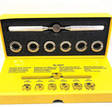 1 x RAW Customer Returns Retro Watch Case Opening Removal, 7 Pieces Various Sizes with Storage Case Watchmaker Repair Kit with Ideal for Rolex Tudor - Silver - RRP €23.89