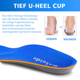 1 x Brand New Orthopedic insoles heel spur insoles for women men flat feet, plantar fasciitis, heel spur, foot pain, metatarsalgia - RRP €20.16