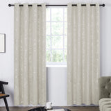 1 x RAW Customer Returns Deconovo Interior Curtains with Eyelets Modern Blackout Curtains for Living Room 2 Pieces, 140x290 CM, Dark Gray - RRP €26.5