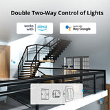 1 x RAW Customer Returns Smart WiFi switch garage door SONOFF DUALR3 2Pcs , 2-way 2-gang switch, with measuring function, 3 working modes, remote control light, shutters, roller blinds Alexa Google Home Siri Supported - RRP €38.99