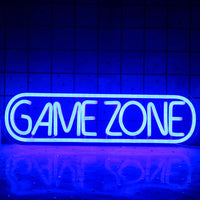 1 x RAW Customer Returns Game Zone Neon Signs Gamer LED Neon Light Gaming Zone Neon Sign for Game Room Decoration, Play Area, Man Cave, Pub, Gift for Teens, Friends, Boys Blue  - RRP €37.44