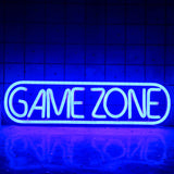 1 x RAW Customer Returns Game Zone Neon Signs Gamer LED Neon Light Gaming Zone Neon Sign for Game Room Decoration, Play Area, Man Cave, Pub, Gift for Teens, Friends, Boys Blue  - RRP €37.44