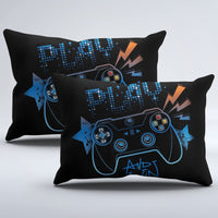 1 x Brand New MIQEBX Gamepad Duvet Cover Set for Kids Boys - 3 Piece Game Controller Bedding Set, with Zipper and 2 Pillowcases 50 x 75 cm D, 135x200cm  - RRP €31.61