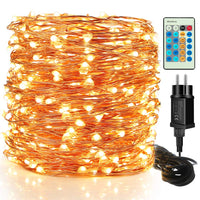 1 x RAW Customer Returns String Lights - Moobibear 30M 300 LED Fairy Lights with Copper Wires, Waterproof IP65 for Home, Festive, Christmas and Bar Decorations Warm White  - RRP €27.99