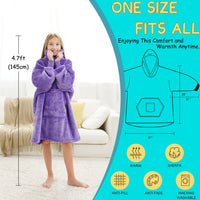 1 x Brand New REDESS Blanket with Sleeves Blankets Hoodie Sweatshirt, Wearable Blanket, Oversized Sherpa with Sleeves and Giant Pocket, Cozy Hoodie, Warm for Adult Kids - RRP €27.6