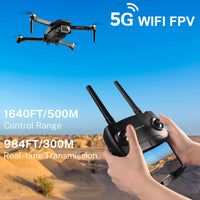 1 x RAW Customer Returns HANNVIW H220 GPS Drone with Camera 4k for Adults, Under 249g, RC Quadcopter 5G FPV Transmission, Brushless Motor, Long Range, Smart Return, Spot Mode, Follow Mode for Beginners - RRP €149.99