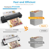 1 x RAW Customer Returns Raycial A3 Laminator, 70 sec fast warm-up, 5 in 1 laminator with 30 laminating pouches for A3 A4 A5 A6, paper cutter, corner rounder, hot and cold laminating laminating set for office, home, school - RRP €39.34