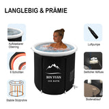 1 x RAW Customer Returns Inflatable Foldable Bathtub 75x75cm Foldable Ice Bathing Barrel for Adults Outdoor Ice Bath Inflatable Ice Barrel Ice Bathing Freestanding Mobile Bathtub for Spa Alkaline Bath Bath Salt Salt Bath Ice Bath Hot Bath - RRP €81.67