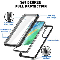 1 x RAW Customer Returns AICase Waterproof Case for Samsung Galaxy S21 FE Snowproof,Dustproof and Shockproof,IP68 Certified Full Body Protection,Underwater Protective Case for Samsung S21 FE 5g - RRP €20.15