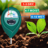 2 x RAW Customer Returns Long probe for deep use Soil moisture meter, soil moisture meter, hygrometer for garden agriculture, soil tester, no batteries required - RRP €27.52