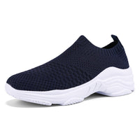 1 x RAW Customer Returns Hsyooes Walking Shoes Women s Sneakers Comfortable Running Shoes Lightweight Sneakers Arch Wedges Sports Shoes Fashion Street Running Shoes Fitness Breathable Casual Shoes Blue A 38EU - RRP €26.71