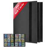 1 x RAW Customer Returns JUSONEY Trading Card Album - 468 Pockets Collector s Album 26 Pages Per 9 Pocket with Waterproof Black Book Cover, Perfect for Collecting Cards for MTG Magic, Yu-Gi-Oh, Match Atta 468 Cards  - RRP €15.99