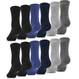 2 x Brand New Fullluwaa Socks Men Women 10 12 Pairs Business Black Cotton Long Comfort Cuff-XL, Multicoloured 12 - RRP €48.38