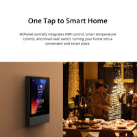 1 x RAW Customer Returns SONOFF NSPanel-US WI-FI wall switch Smart Scene, Smart Light, Temperature and Humidity All-in-one touchscreen two-way control, compatible with Google Home, Alexa Black  - RRP €68.84