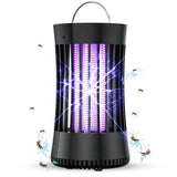 1 x RAW Customer Returns AICase mosquito trap 2-in-1 electric insect killer rechargeable mosquito fly killer mosquito lamp for outdoor camping, patio, home and garden black UV light insect trap battery USB - RRP €26.99