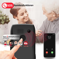 1 x RAW Customer Returns artfone senior cell phone without contract 4G Large button cell phone with SOS emergency call button Pensioner cell phone with large buttons C1 Simple button cell phone with USB-C and 1800 mAh battery  - RRP €44.99