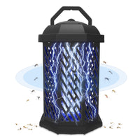 1 x RAW Customer Returns HappiHause Electric Insect Killer, UV Light Mosquito Trap Mosquito Lamp, 4200V 18W Insect Lamp Insect Trap Fly Trap Mosquito Killer for Outdoor and Indoor Use - RRP €28.22