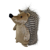 1 x Brand New Carousel Home and Gifts Doorstop, Fluffy Hedgehog, Grey Striped, Colour Varies - RRP €20.4