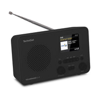 1 x RAW Customer Returns TechniSat TECHNIRADIO 6 IR portable internet radio DAB , FM, WLAN, Bluetooth, color display, alarm clock, app control, favorites memory, 3 watts RMS black - RRP €65.96