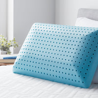 1 x RAW Customer Returns BRUMELIA Cervical Pillow Memory Foam Pillow ORTHOPEDIC GOODBYE CERVICAL Anti-mite pillow Hypoallergenic Double bed pillows bed pillow cervical - RRP €33.35